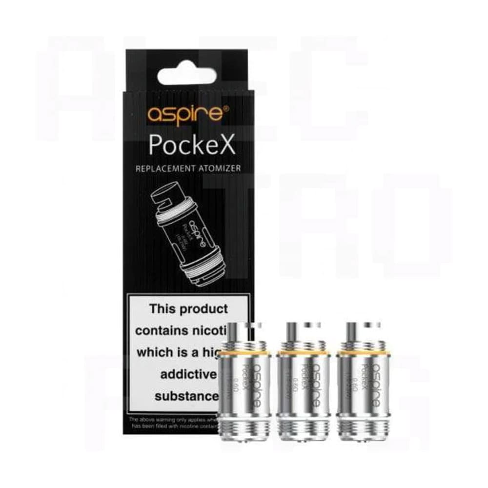 Aspire Pockex Coils x 5 | Pack of 5 Available in 0.6/1.2Ω