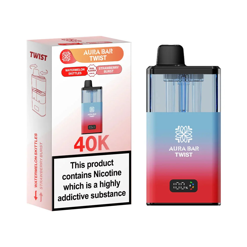 Aura Bar Twist 40K Prefilled Pod Kit