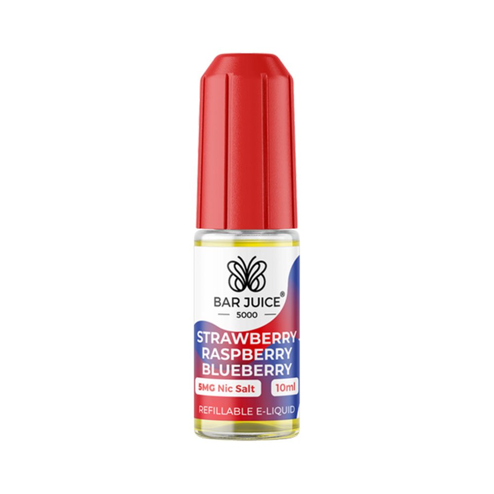 Bar Juice 5000 Strawberry Raspberry Blueberry 10ml Nic Salt E liquid