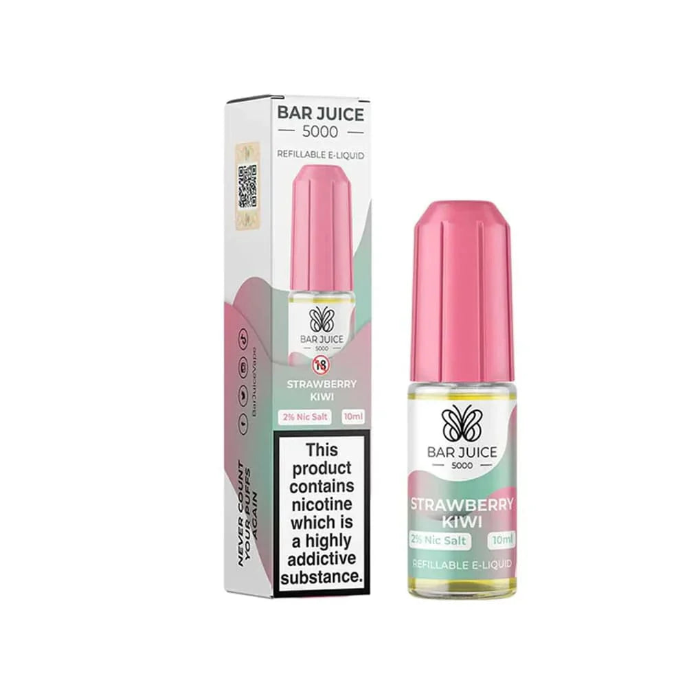 Bar Juice 5000 Strawberry Kiwi 10ml Nic Salt E liquid