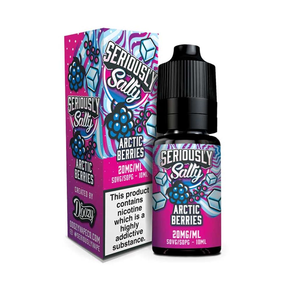 Doozy Vape Seriously Salty Arctic Berries 10ml Nicsalt E Liquid