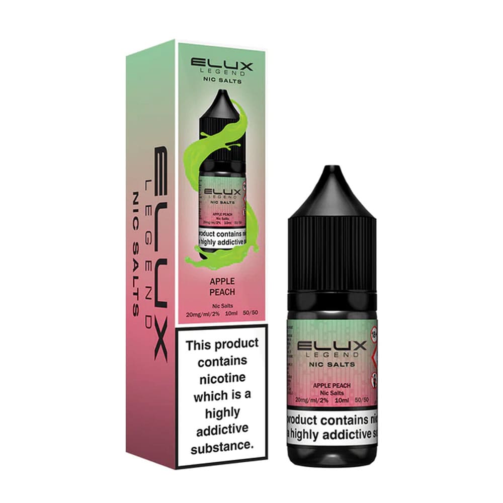 Apple Peach Elux Legend Nic Salt 10ml