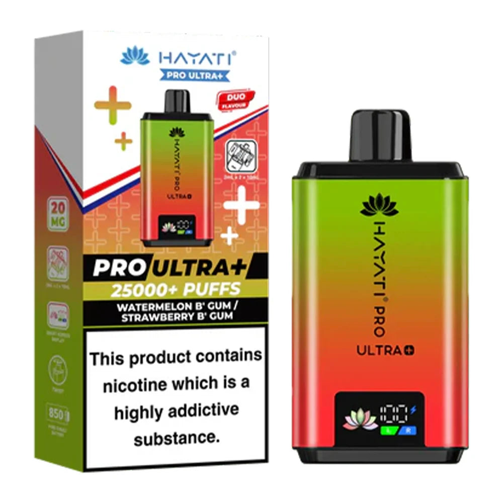 Hayati Pro Ultra Plus Watermelon B' Gum / Strawberry B' Gum