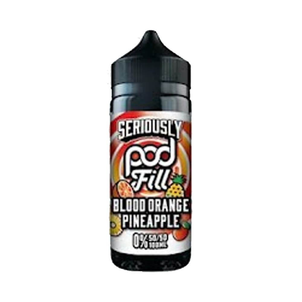 Seriously Pod Fill 100ml Shortfill E-Liquid by Doozy – Multi-Flavour (50/50 VG/PG)