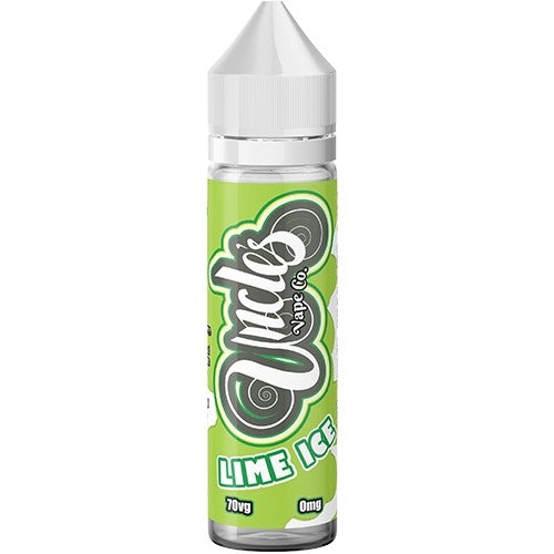 Uncle's Vape Co Lime Ice 50ml Shortfill E-Liquid