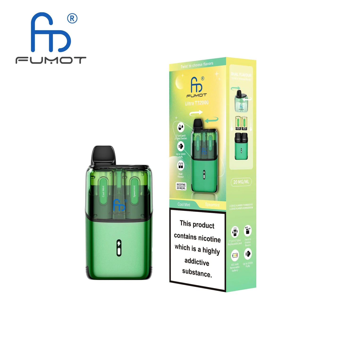 RandM Fumot T32000 Ultra Prefilled Pod Kit
