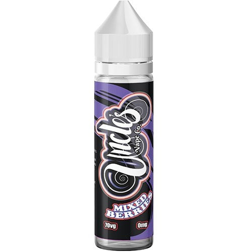 Uncle's Vape Co Mixed Berries 50ml Shortfill E-Liquid