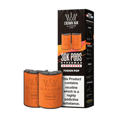 Al Fakher 30K Hypermax Prefilled Pods - Fusion Pop