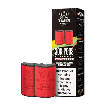 Al Fakher 30K Hypermax Prefilled Pods - Watermelon Pineapple