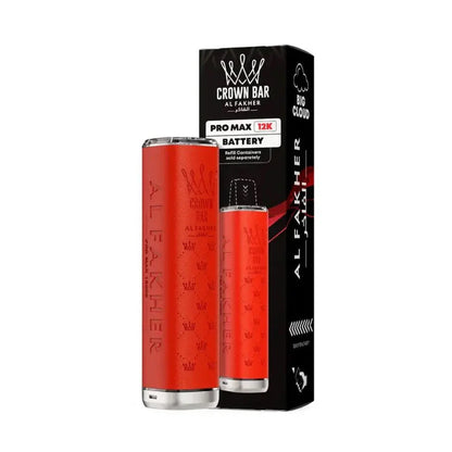 Al Fakher Crown Bar Pro Max 12K Prefilled Pod Kit - Red