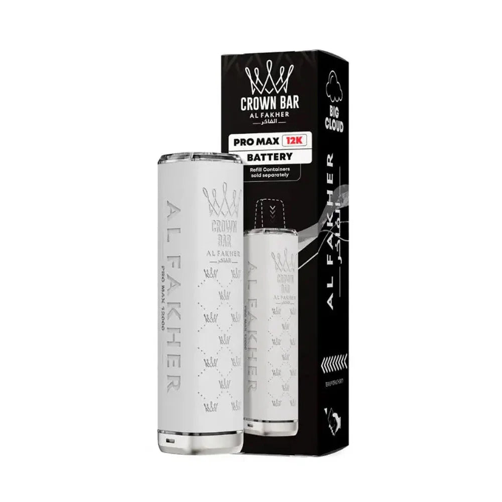 Al Fakher Crown Bar Pro Max 12K Battery