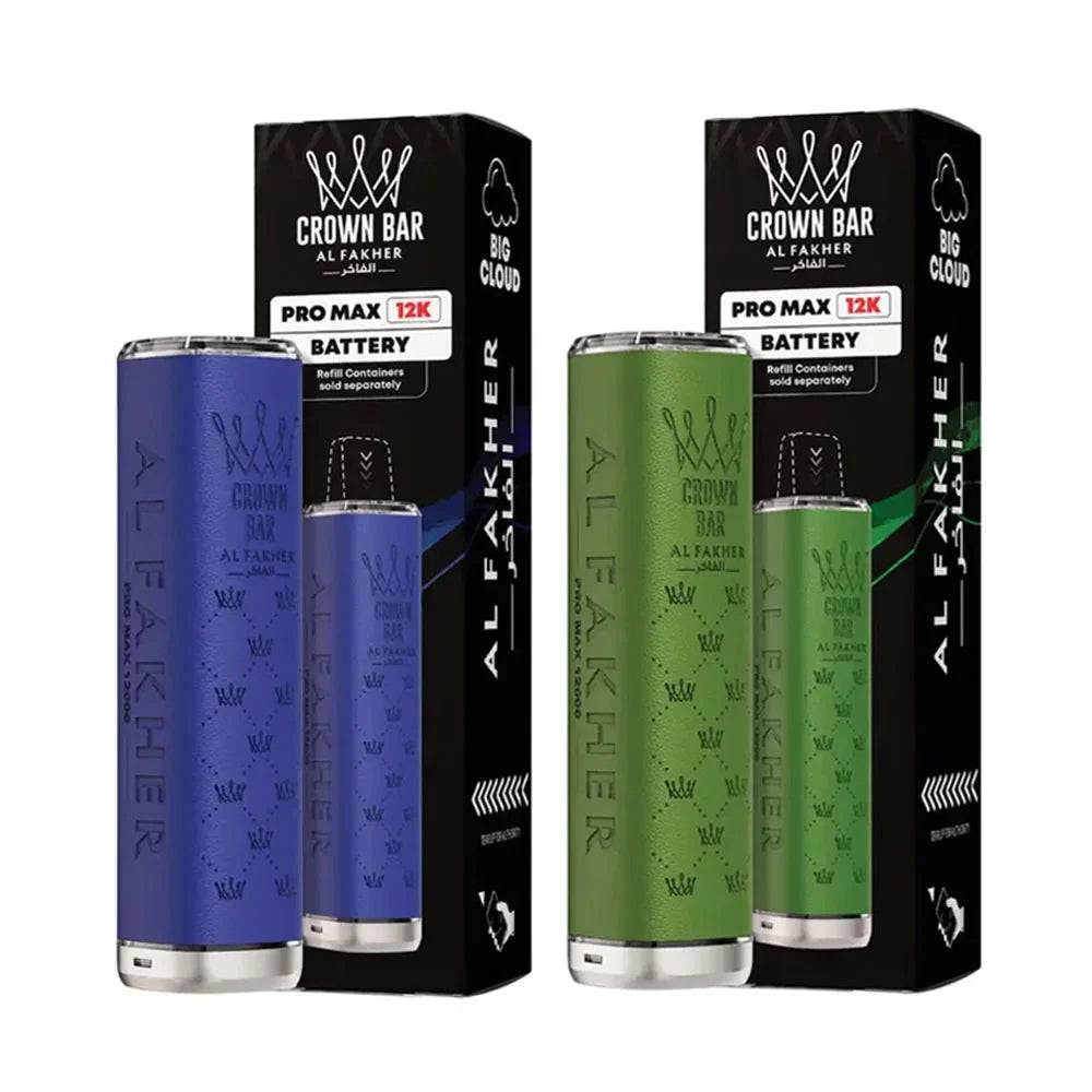Al Fakher Crown Bar Pro Max 12K Battery