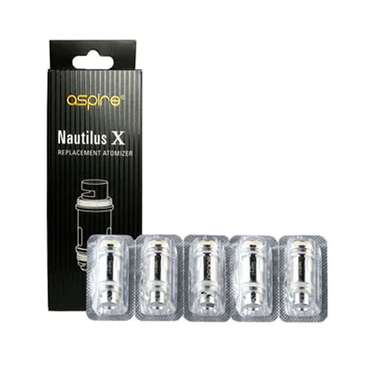Aspire nautilus x coils | Get 5 pack in 1.5/1.8Î©
