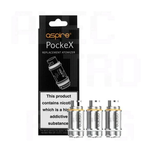 Aspire Pockex Coils x 5 | Pack of 5 Available in 0.6/1.2Î©