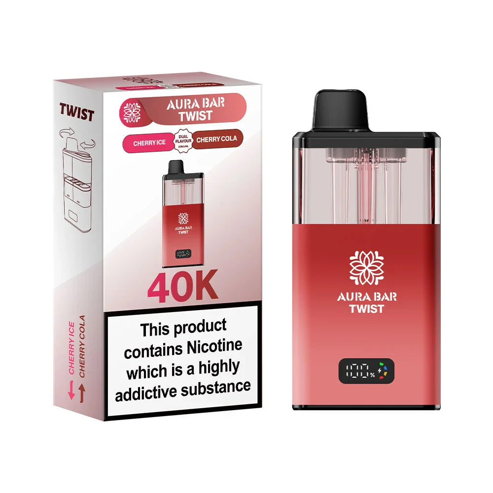 Aura Bar Twist 40K Prefilled Pod Kit