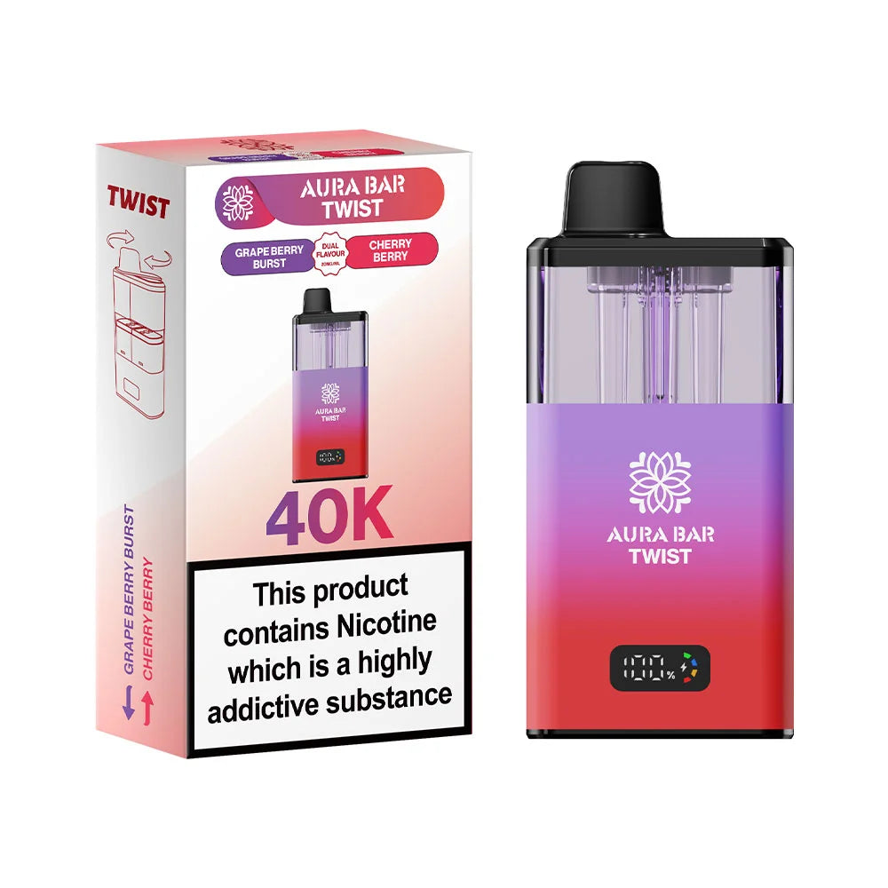 Aura Bar Twist 40K Prefilled Pod Kit
