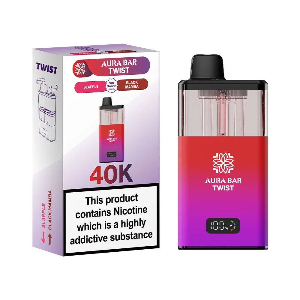 Aura Bar Twist 40K Prefilled Pod Kit