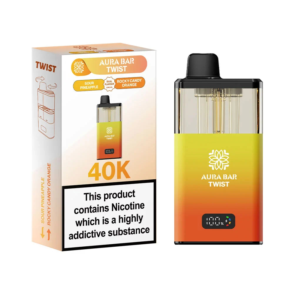 Aura Bar Twist 40K Prefilled Pod Kit