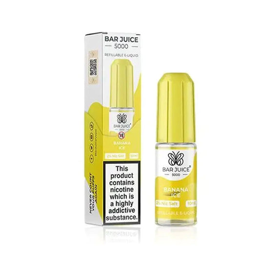 Bar Juice 5000 Banana Ice 10ml Nic Salt E liquid