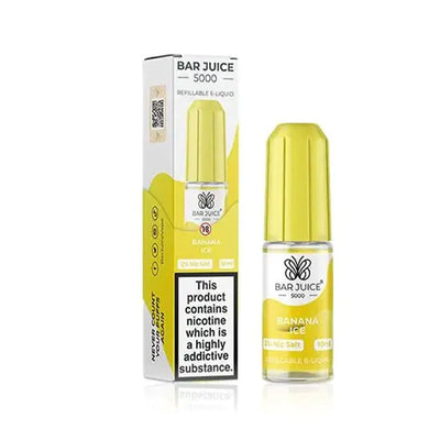 Bar Juice 5000 Banana Ice 10ml Nic Salt E liquid