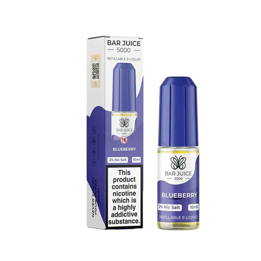 Bar Juice 5000 Blueberry 10ml Nic Salt E liquid