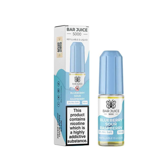 Bar Juice 5000 Blueberry Sour Raspberry 10ml Nic Salt E liquid