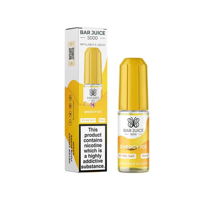 Bar Juice 5000 Energy Ice 10ml Nic Salt E liquid
