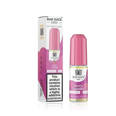 Bar Juice 5000 Fizzy Cherry 10ml Nic Salt E liquid