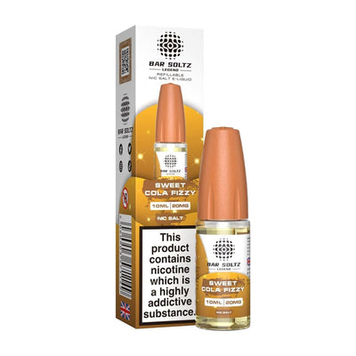 Bar Soltz Legend Sweet Cola Fizzy 10ml Nic Salt E Liquid (Pack Of 10)