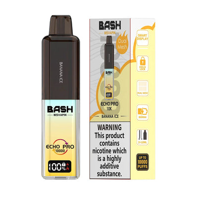 Banana Ice Bash Echo Pro 10K Vape Kit