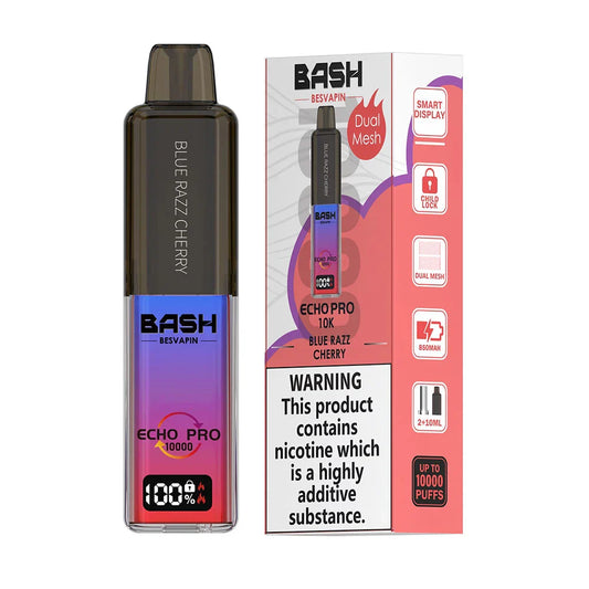 Blue Razz Cherry Bash Echo Pro 10K Vape Kit