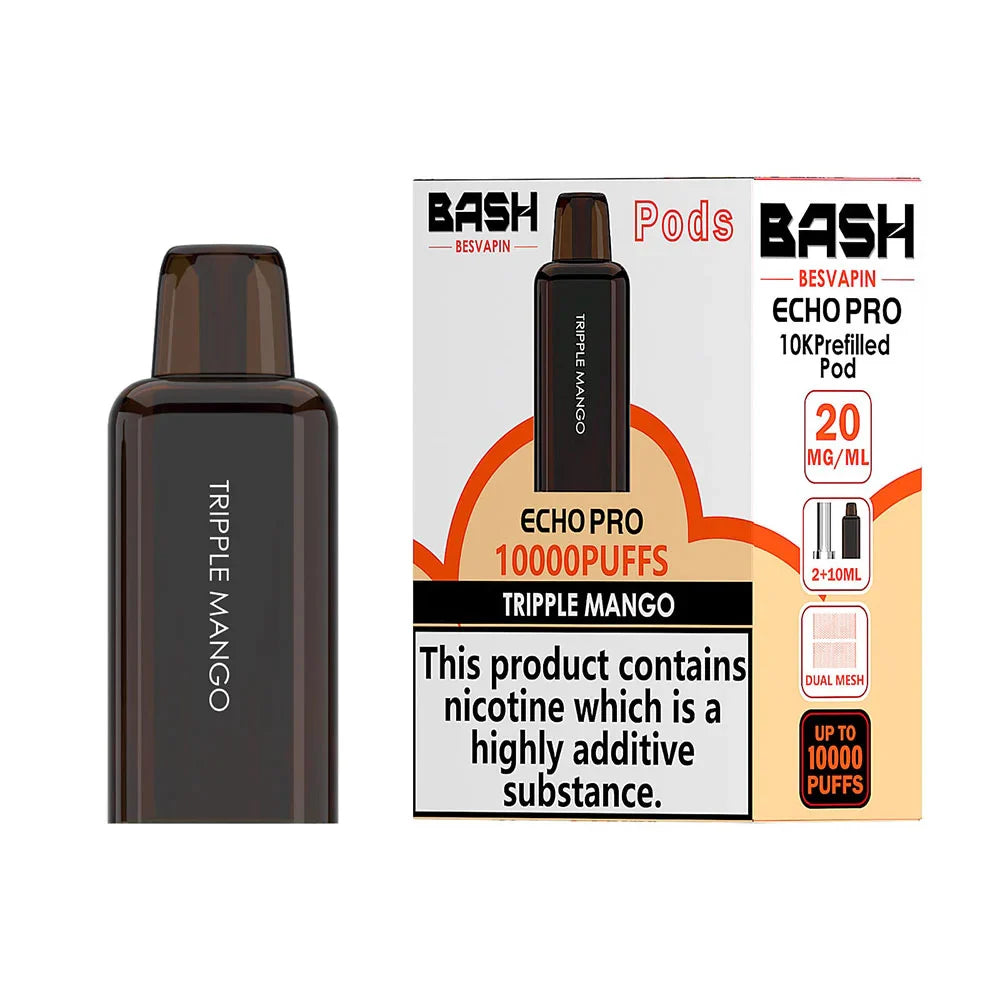 Triple Mango Bash Vape Echo Pro 10K Prefilled Pods