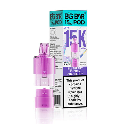 Big Bar Pro 15K Prefilled Pods