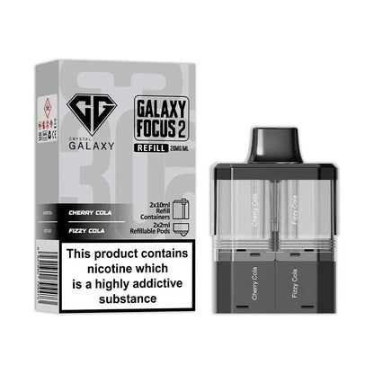 Crystal Galaxy Focus 2 30K Prefilled Pod - Cherry Cola / Fizzy Cola