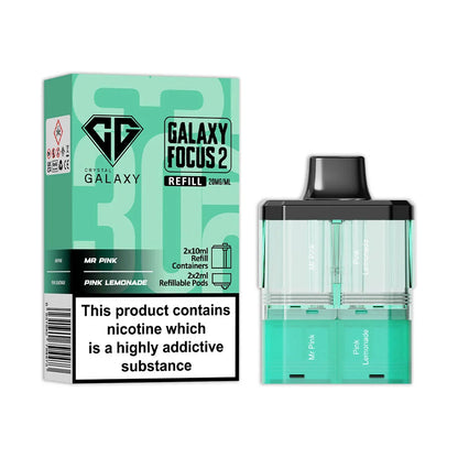 Crystal Galaxy Focus 2 30K Prefilled Pod - Mr Pink / Pink Lemonade