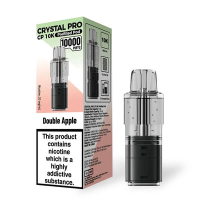 Crystal Pro CP 10K Prefilled Pods - Double Apple