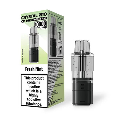 Crystal Pro CP 10K Prefilled Pods - Fresh Mint