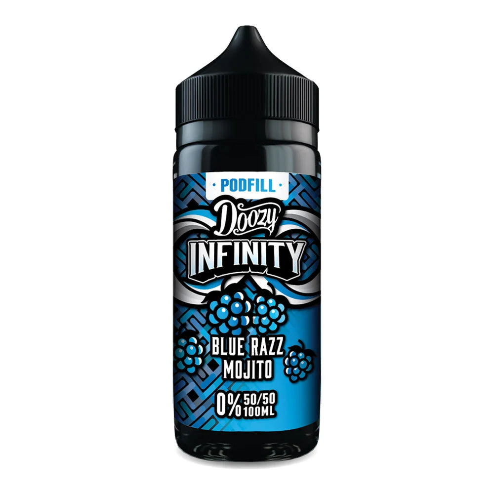 Doozy Infinity 100ml (Podfill) Shortfill – Multi-Flavour (50/50 VG/PG)