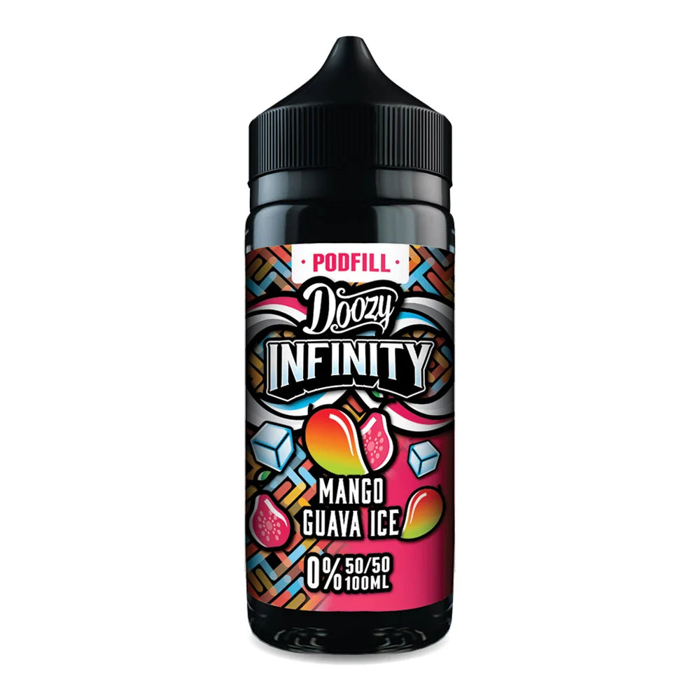 Doozy Infinity 100ml (Podfill) Shortfill – Multi-Flavour (50/50 VG/PG)