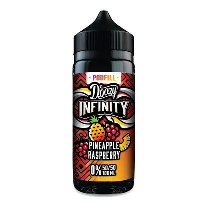 Doozy Infinity 100ml (Podfill) Shortfill – Multi-Flavour (50/50 VG/PG)