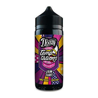 Doozy Vape Temptations 100ml Shortfill – Multi-Flavour Variation (70/30 VG/PG)