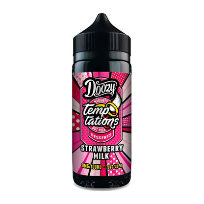 Doozy Vape Temptations 100ml Shortfill – Multi-Flavour Variation (70/30 VG/PG)