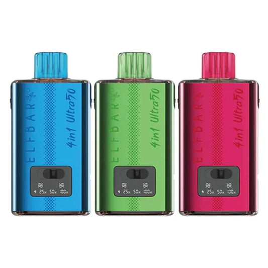 Elf Bar 4-In-1 Ultra 50 Prefilled Pod Kit