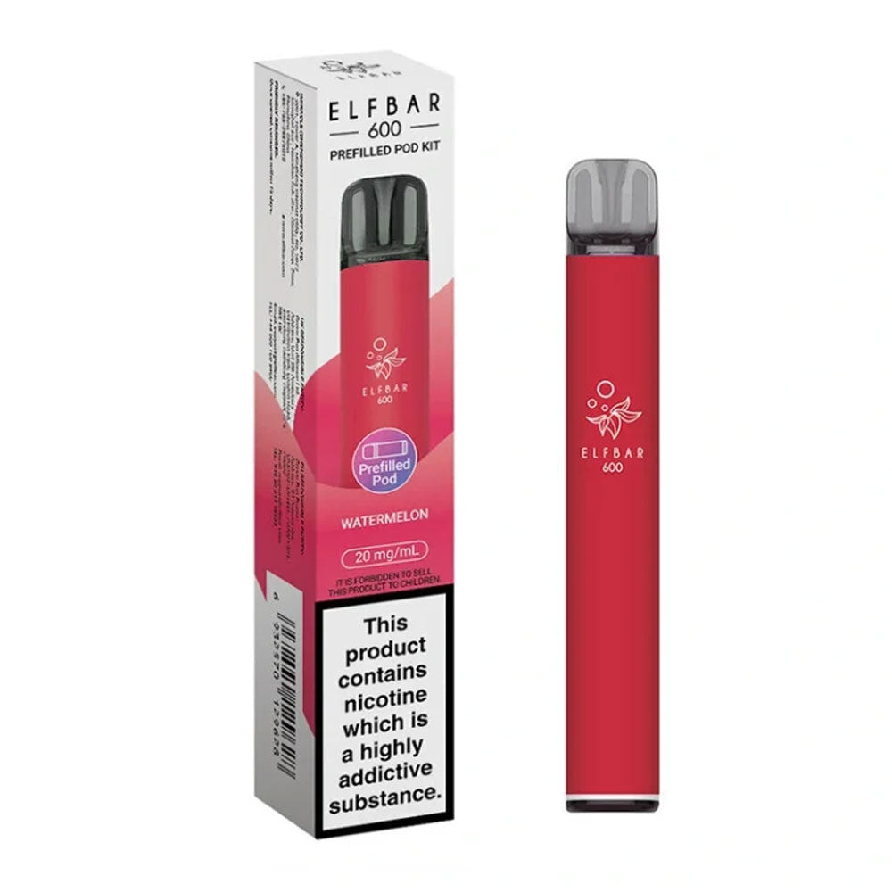 Elf Bar 600 Prefilled Pod Kit - Watermelon