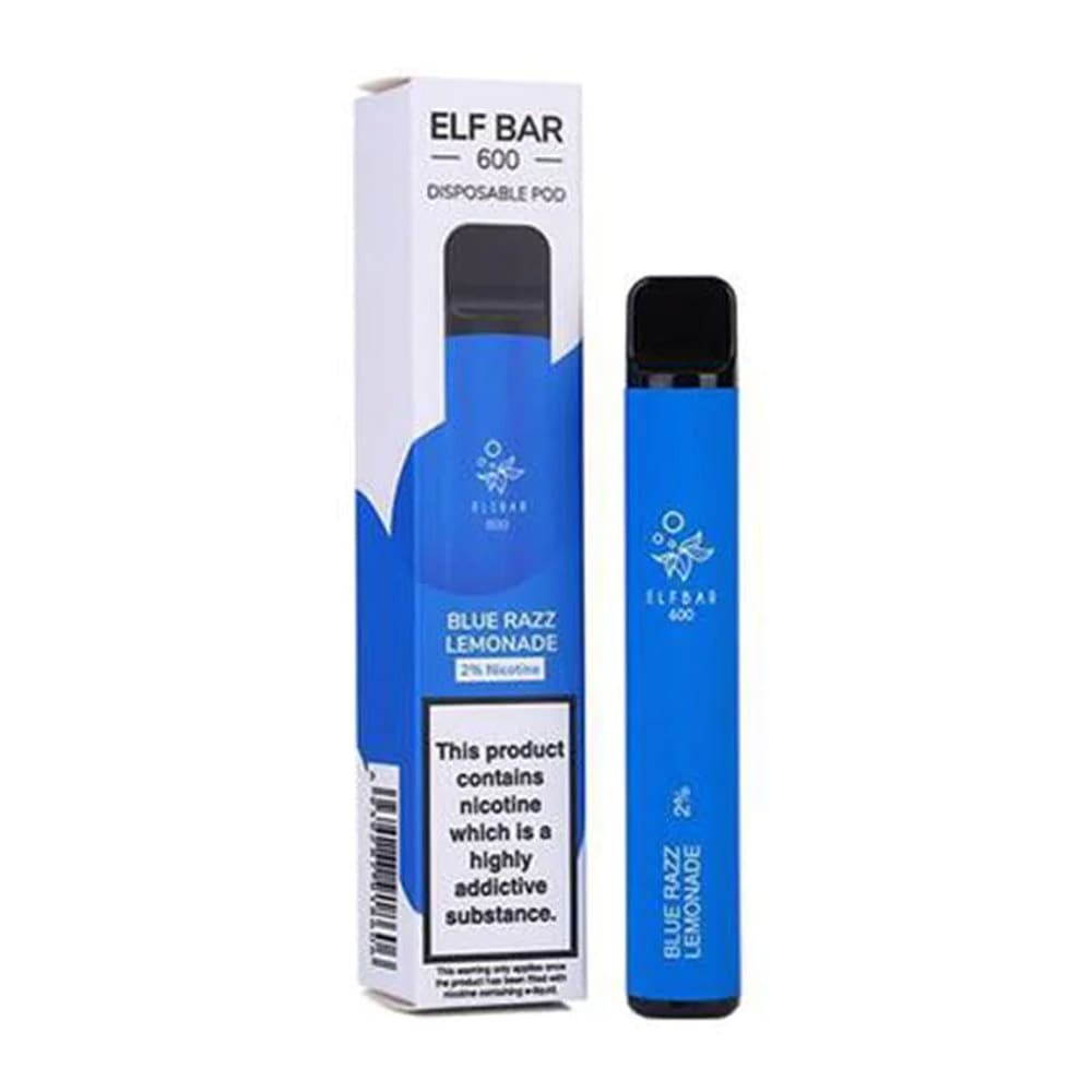 Elf Bar 600 Puff Prefilled Vape