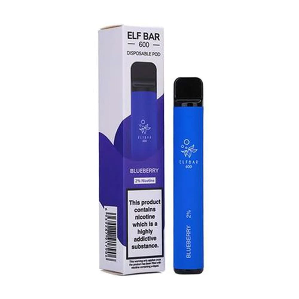 Elf Bar 600 Puff Prefilled Vape