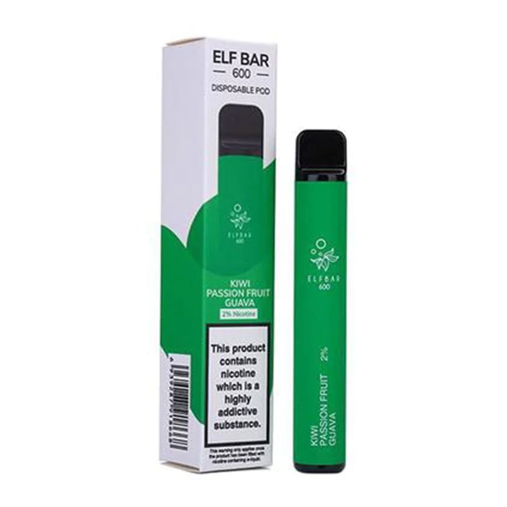 Elf Bar 600 Puff Prefilled Vape