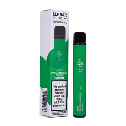Elf Bar 600 Puff Prefilled Vape