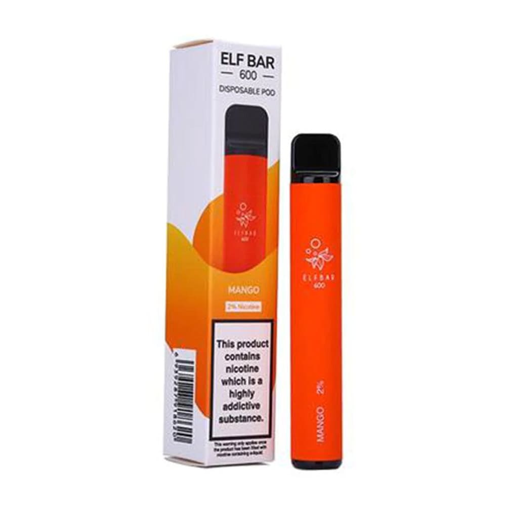 Elf Bar 600 Puff Prefilled Vape