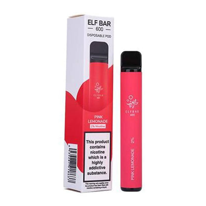 Elf Bar 600 Puff Prefilled Vape